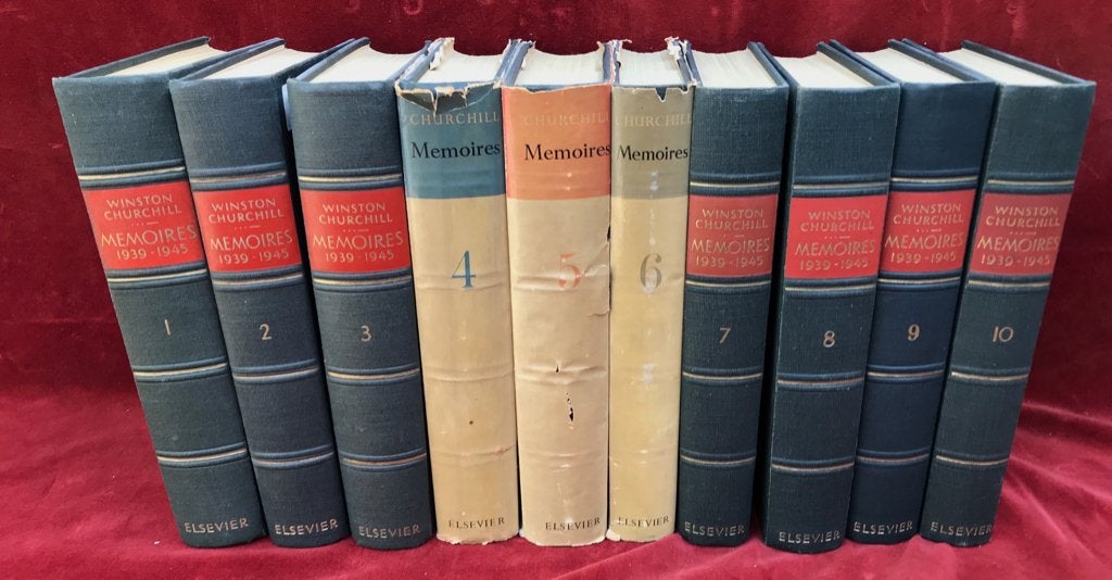 Winston Churchill, memoires over de Tweede Wereldoorlog., Boeken, Ophalen, Tweede Wereldoorlog, Zo goed als nieuw, Overige onderwerpen