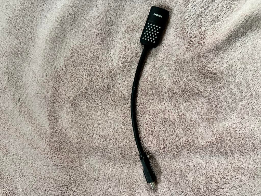 Apple MacBook naar HDMI kabel - Belkin, Ophalen of Verzenden, Gebruikt