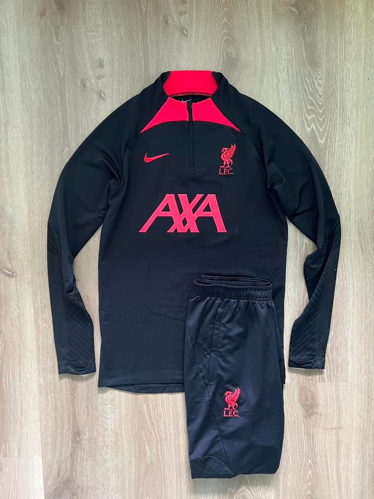 Liverpool trainingspak Nike 22/23 Maat S, Kleding | Heren, Sportkleding, Zwart, Ophalen of Verzenden, Zo goed als nieuw, Nike