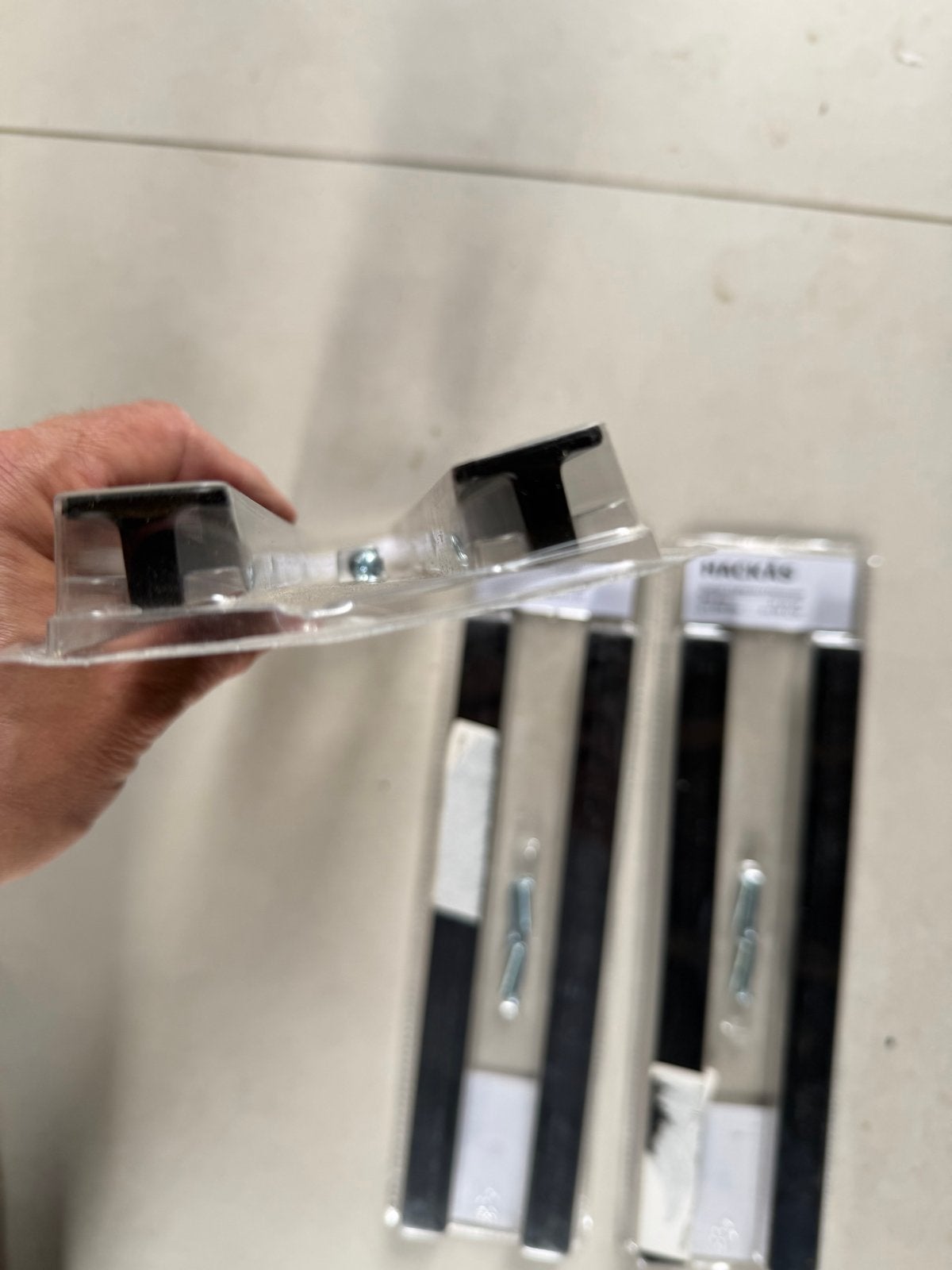 IKEA HACKÅS handgrepen 308 mm, 6 stuks, Ophalen of Verzenden, Nieuw, Overige materialen, Klink of Kruk