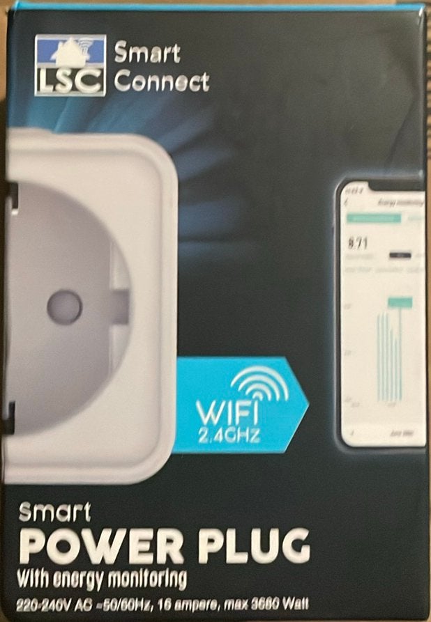 Smart power plug wifi 2.4 ghz, Ophalen
