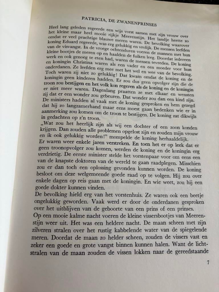Patricia De Zwanenprinses - Boud van Doorn, Boeken, Ophalen of Verzenden, Gelezen