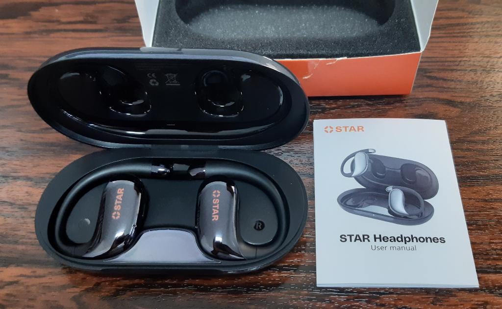 Bluetooth Oordopjes met Oorboog, Ophalen, Zwart, Overige merken, Nieuw