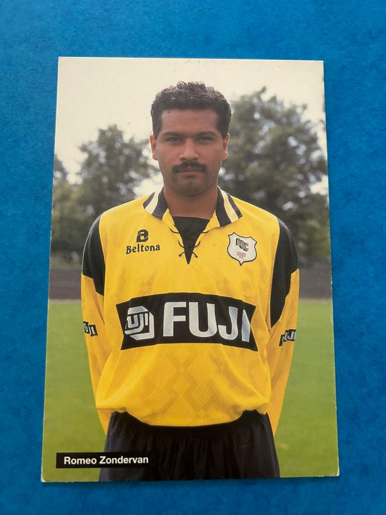 Romeo Zondervan - N.A.C. - Spelerskaart, Verzenden, Zo goed als nieuw, NAC Breda, Spelerskaart