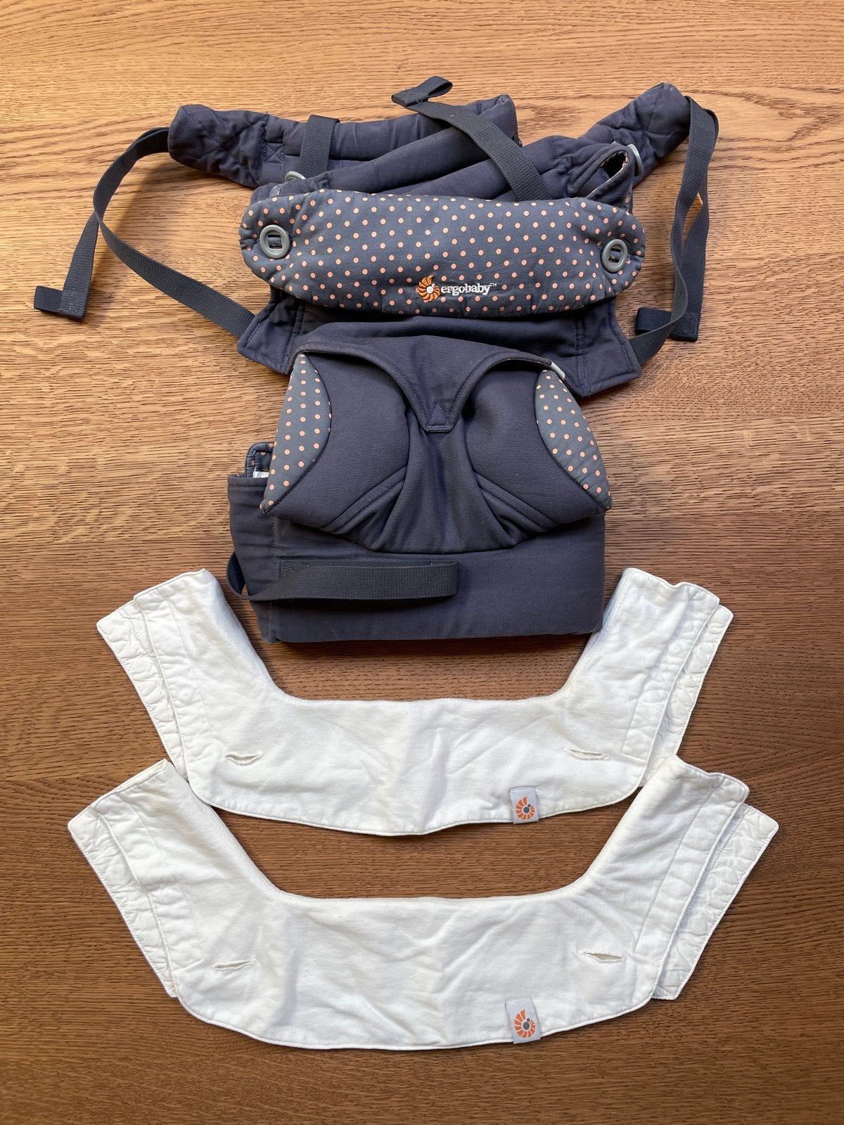 Ergobaby Omni 360 draagzak en kwijlslabbetjes, Kinderen en Baby's, Babydragers en Draagdoeken, Gebruikt, Buik of Rug, Draagzak