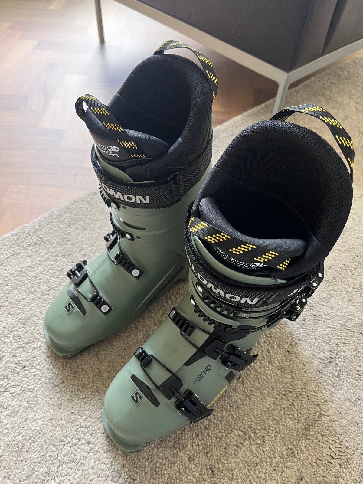 Salomon Shift Pro 100 Skischoenen - Zo goed als nieuw, Ophalen, 160 tot 180 cm, Gebruikt, Schoenen