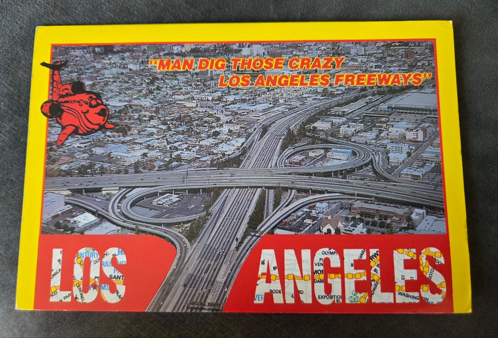 Los Angeles Freeways 1990, Verzenden, 1980 tot heden, Gelopen, Buiten Europa