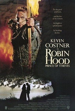 Robin Hood Prince of thieves-a.rickman/Costner/Freeman DVD N, Ophalen of Verzenden, Zo goed als nieuw, 1980 tot 2000, Actie en Avontuur