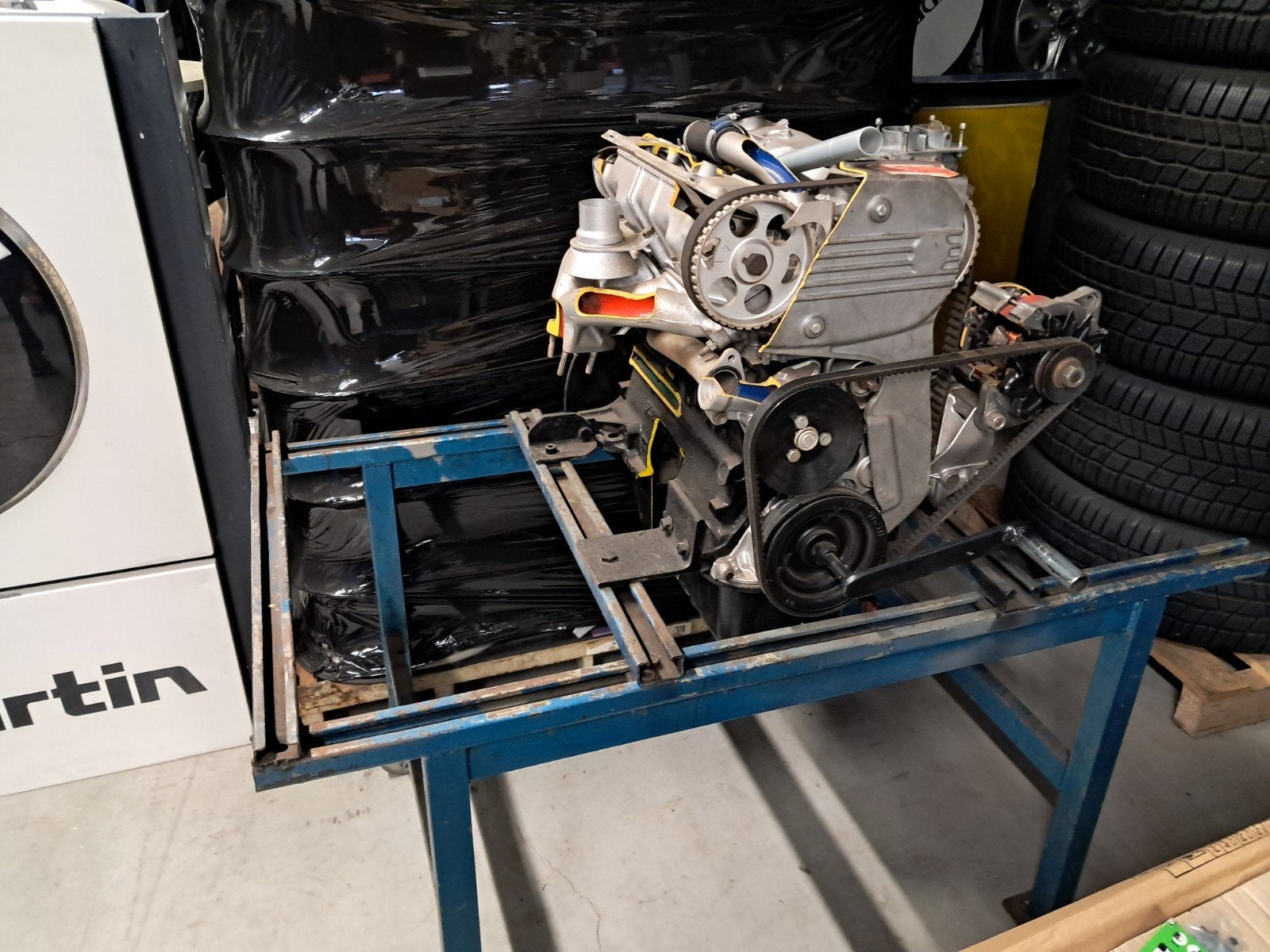 Opengewerkte Fiat Lancia Lamperdi motor Uniek Leermodel, Ophalen, Eu, Gebruikt, Eu