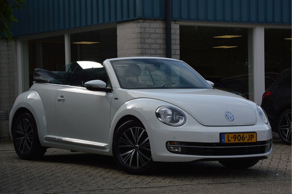 Volkswagen Beetle Cabriolet 1.2 TSI Allstar BlueMotion CLIMA, Auto's, Volkswagen, Voorwielaandrijving, 12 maanden, Stof, Gebruikt