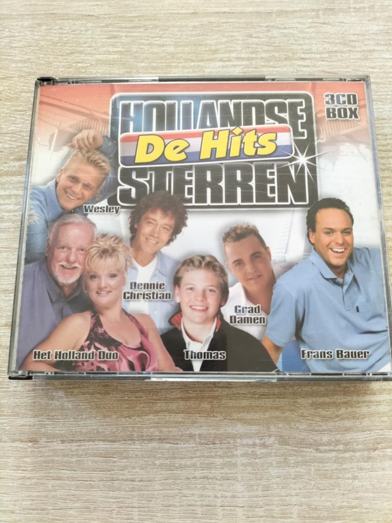Hollandse sterren de hits 3 cd box, Ophalen of Verzenden, Nederlandstalig