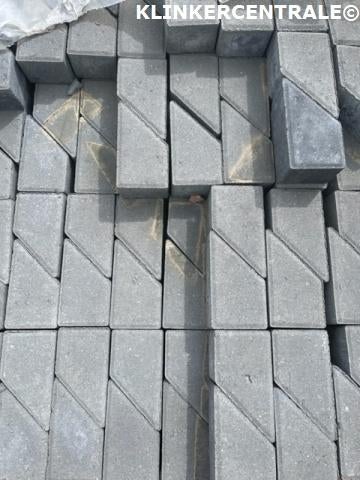 RESTPARTIJ 25M2 antraciet nw keperstenen/klinkers 8cm dik, Tuin en Terras, Bij dit product niet meer te achterhalen., Verzenden