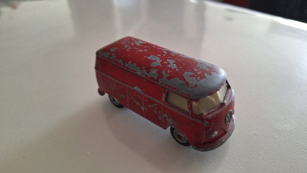 Vintage Corgi Toys Volkswagen Bus - Gebruikt, Ophalen of Verzenden, Gebruikt, Bus of Vrachtwagen, Corgi