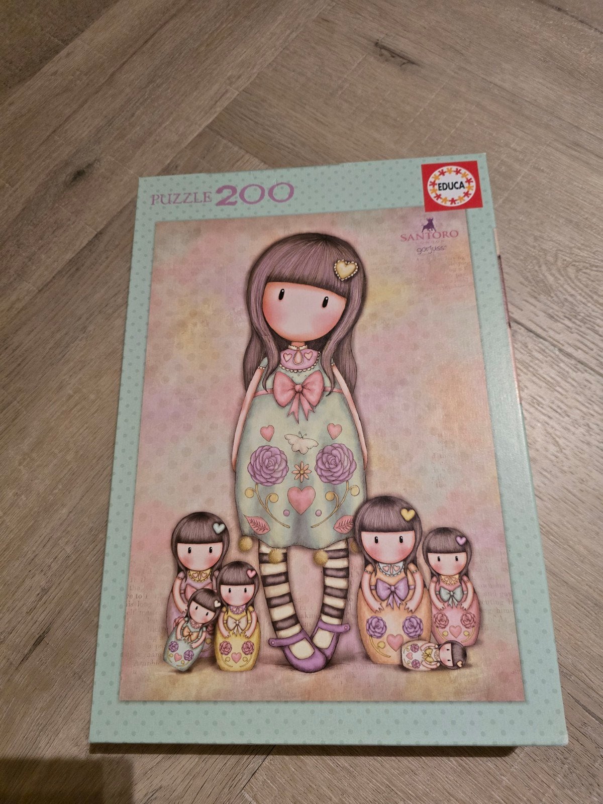Santoro Gorjuss Puzzel - Educa - 200 stukjes, Ophalen of Verzenden, Meer dan 50 stukjes, Zo goed als nieuw, 6 jaar of ouder