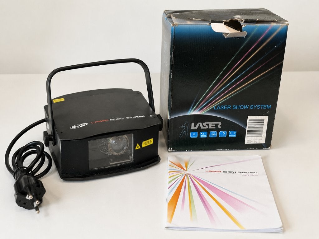 Laser Show System met originele doos en handleiding, Muziek en Instrumenten, Licht en Laser, Ophalen, Gebruikt, Laser