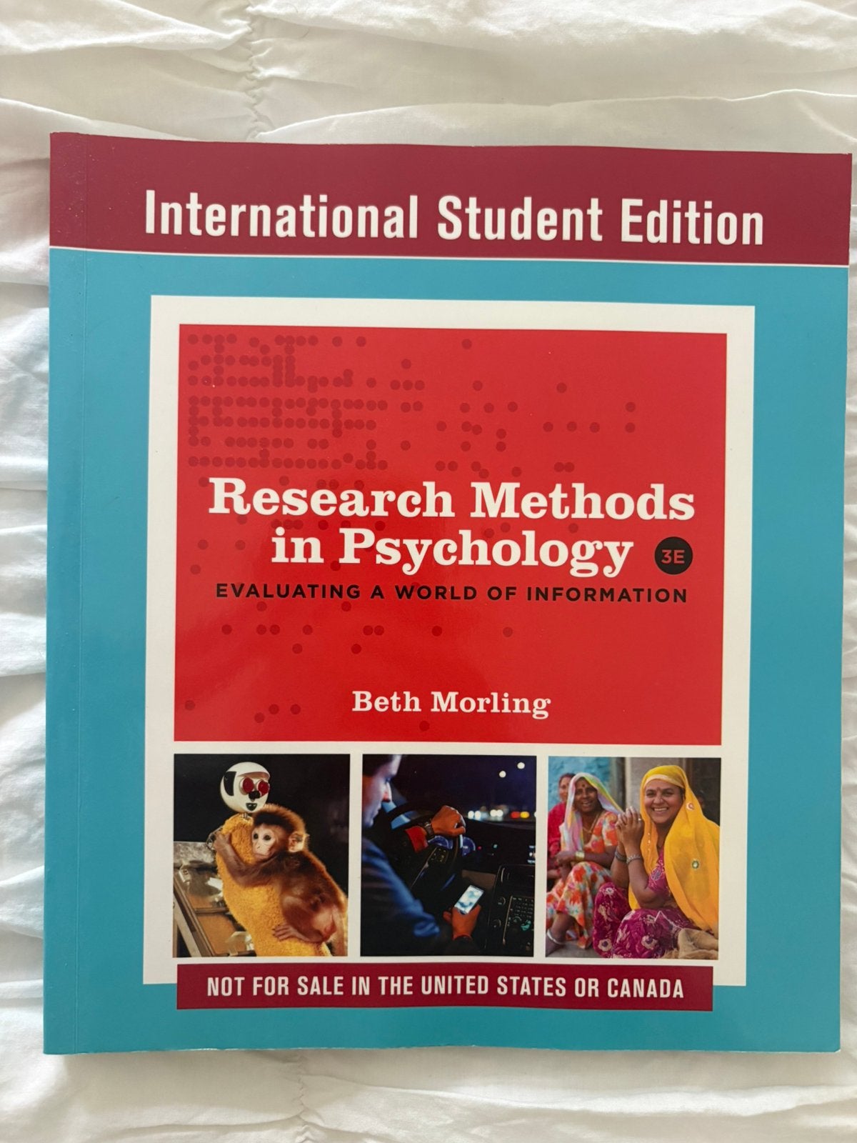 Research Methods in Psychology 3E, Ophalen of Verzenden, Zo goed als nieuw, Algemeen