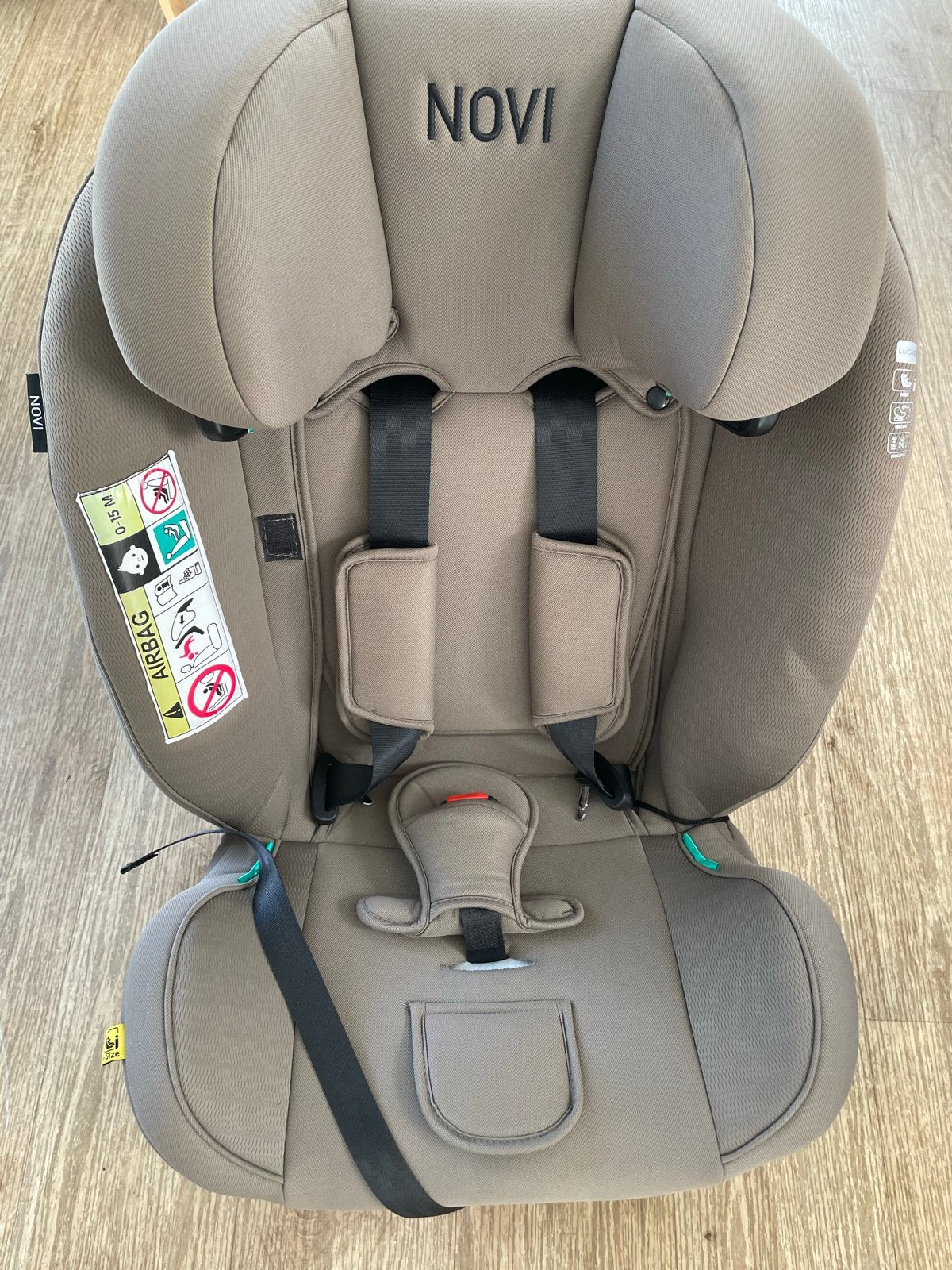 Novi Baby Lucas Autostoel - Taupe - i-Size, Overige merken, Autogordel, 0 t/m 18 kg, Zo goed als nieuw