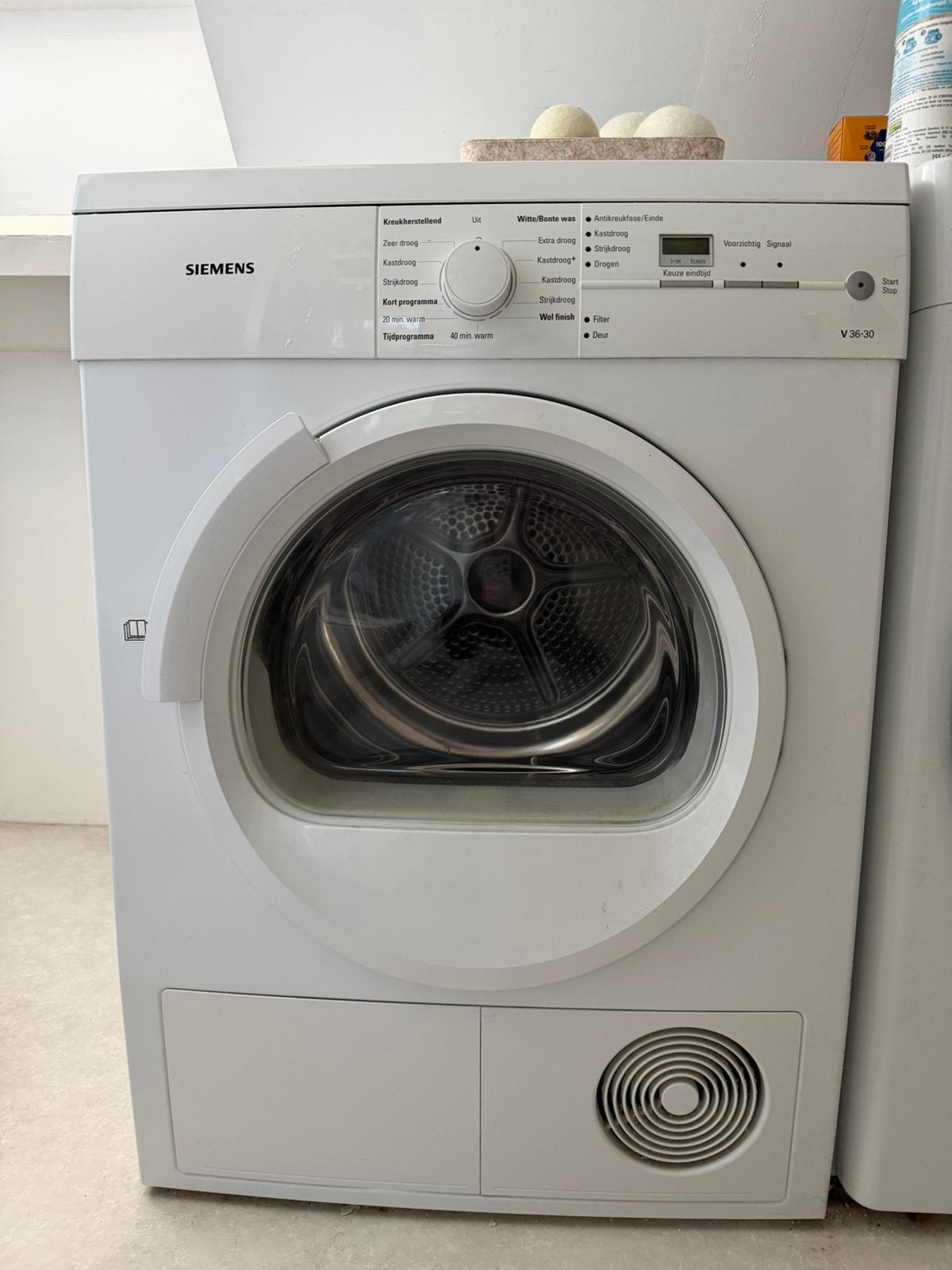 Siemens condensdroger WT36V300NL – ophalen € 50, Witgoed en Apparatuur, 6 tot 8 kg, Gebruikt, Ophalen of Verzenden, 85 tot 90 cm
