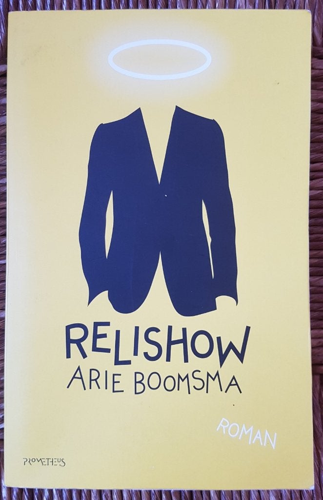 Relishow - Arie Boomsma - IZGST - grappig verhaal!, Ophalen of Verzenden, Zo goed als nieuw, Arie Boomsma, Nederland