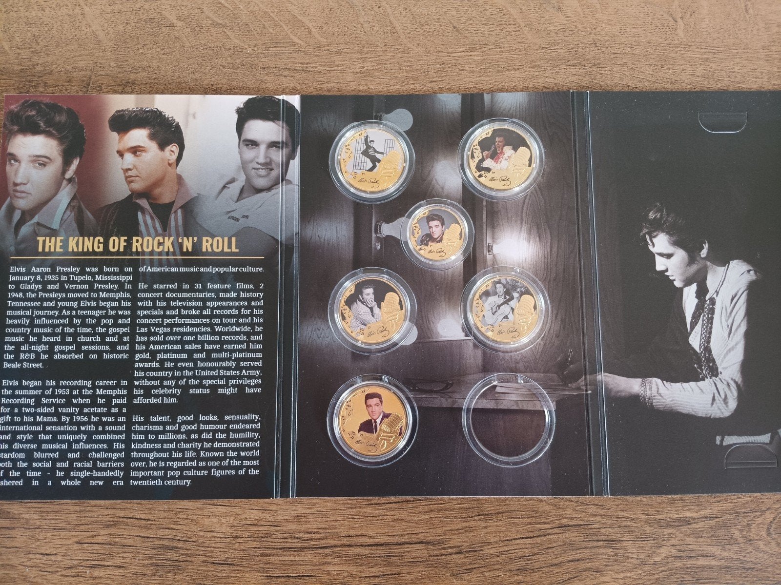 Elvis Presley Munten Collectie, Ophalen of Verzenden, Noord-Amerika, Setje