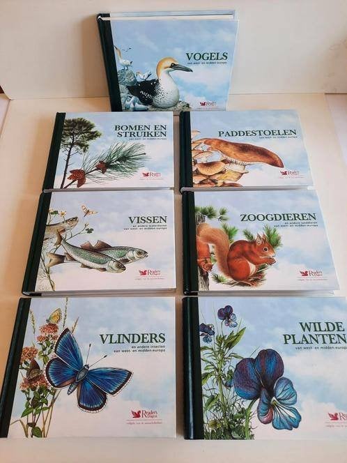 Complete serie Readers Digest veld-natuurgidsen . 7-delig, Boeken, Natuur, Ophalen of Verzenden, Zo goed als nieuw, Natuur algemeen