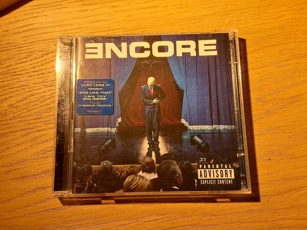Eminem encore 2xCD, Ophalen of Verzenden, Zo goed als nieuw, Album, Bonusmateriaal