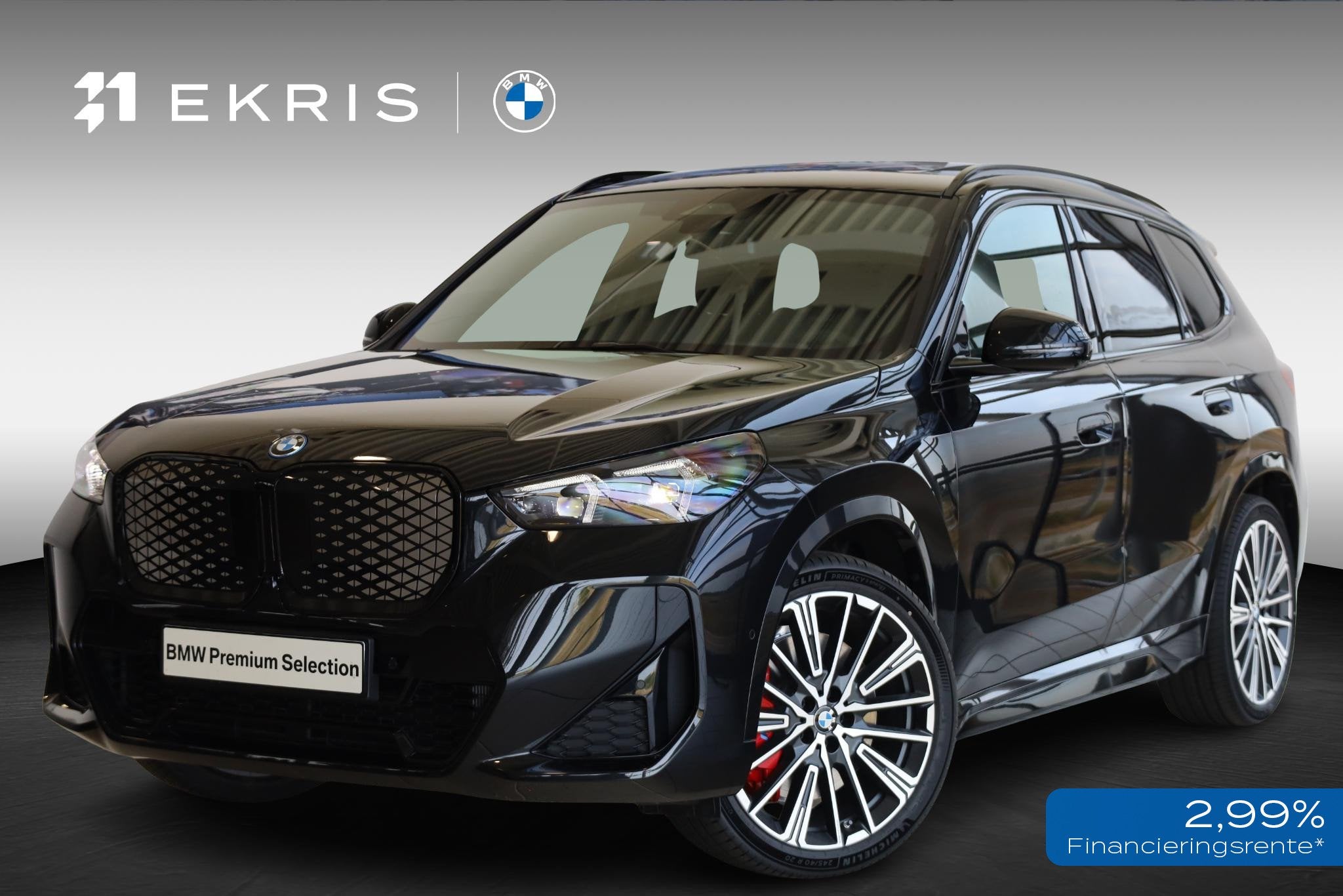 BMW iX1 eDrive20 | M Sport Pro | Panoramadak | Driving Assis, 514 km, Met garantie (alle), Zwart, 204 pk
