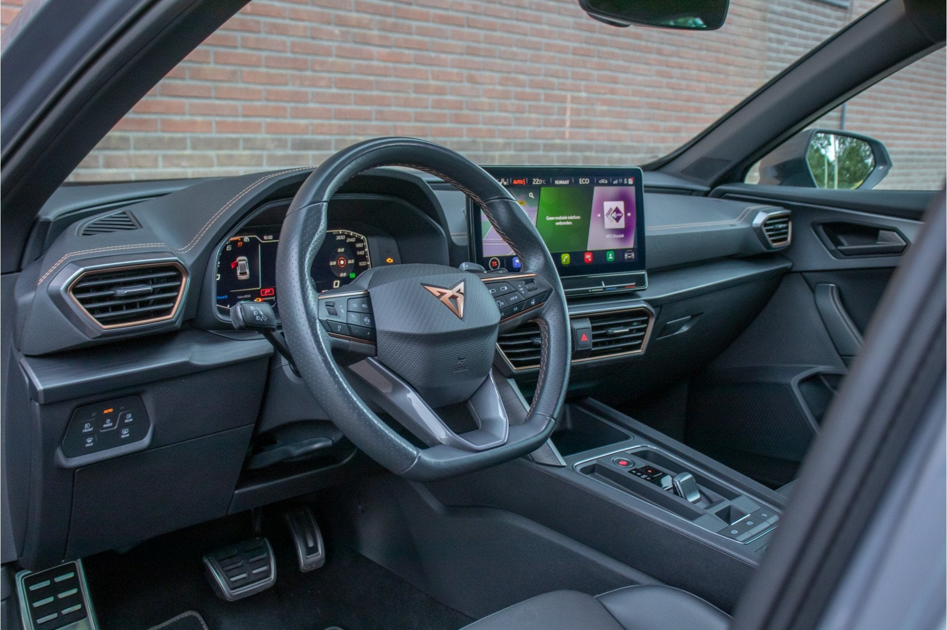 CUPRA Formentor 1.4 e-Hybrid 245PK VZ, Stoel & Stuurverwarmi, Gebruikt, 4 cilinders, Formentor, Leder en Stof