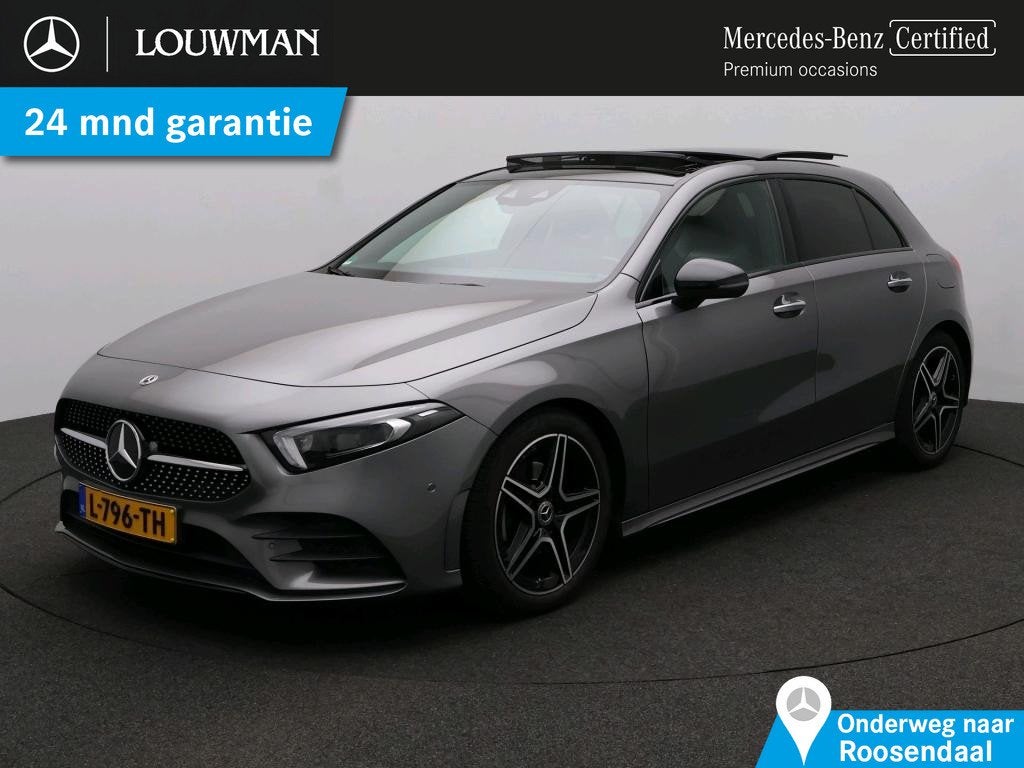 Mercedes-Benz A-Klasse 180 AMG Nightpakket | Panoramadak | S, Auto's, 12 maanden, 136 pk, 4 cilinders, Origineel Nederlands