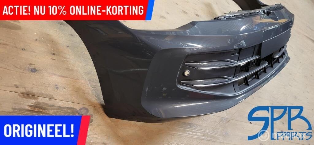 GOLF 8 8.5 VIII FACELIFT LC7Q VOORBUMPER Style NIEUW CHROOM, Nieuw, Ophalen of Verzenden, Bumper, Volkswagen