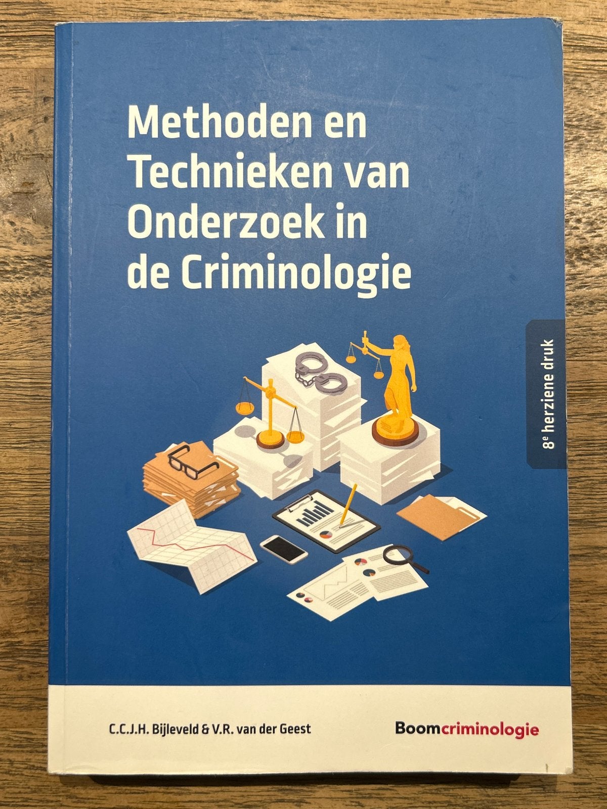 Methoden en Technieken van Onderzoek in de Criminologie, Ophalen of Verzenden, Gamma, Nieuw, WO