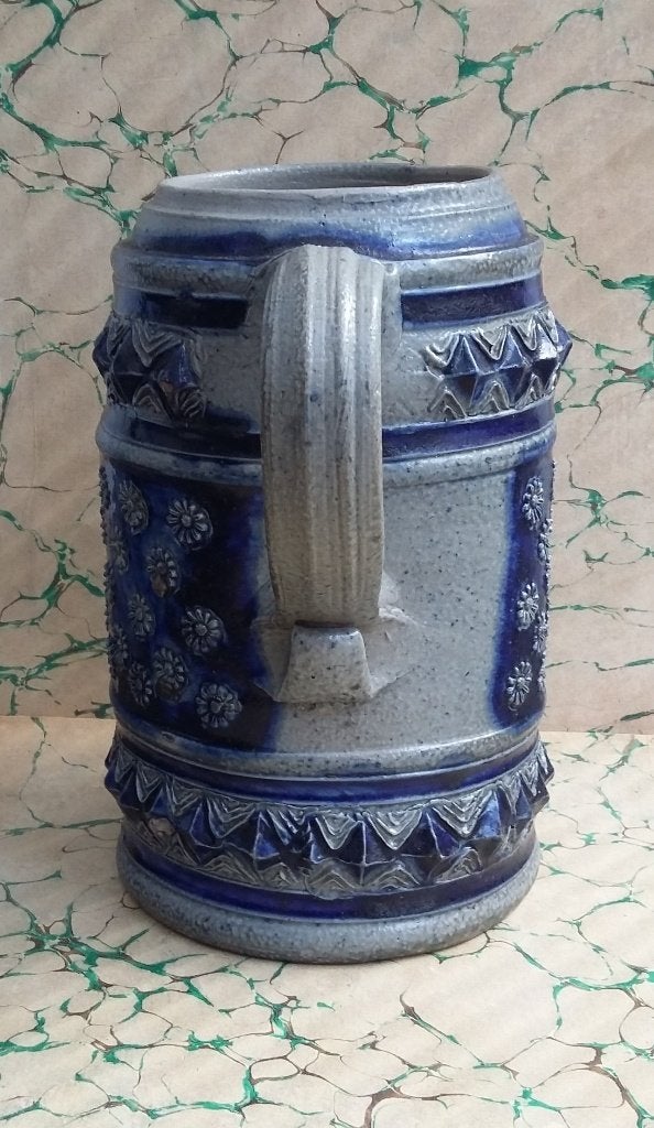Omstreeks 1675 - 1725 Westerwald Raeren Bodemvondst Pint, Antiek en Kunst, Antiek | Keramiek en Aardewerk, Ophalen of Verzenden