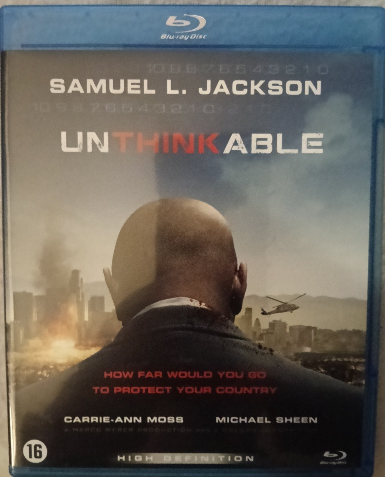 Unthinkable bluray, Cd's en Dvd's, Blu-ray, Ophalen of Verzenden, Zo goed als nieuw, Horror