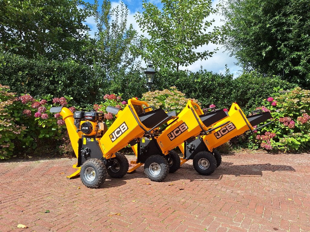Versnipperaar 9cm, huren inclusief haal en breng service., Tuin en Terras, Ophalen of Verzenden, Nieuw, Benzine, JCB
