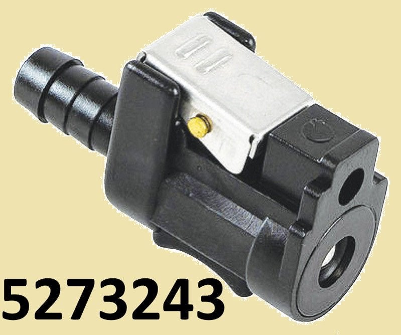 5273243 Yamaha benzinestekker Ø 8mm, motor-/tankzijde € 3,95, Ophalen of Verzenden, Nieuw, Motor en Techniek