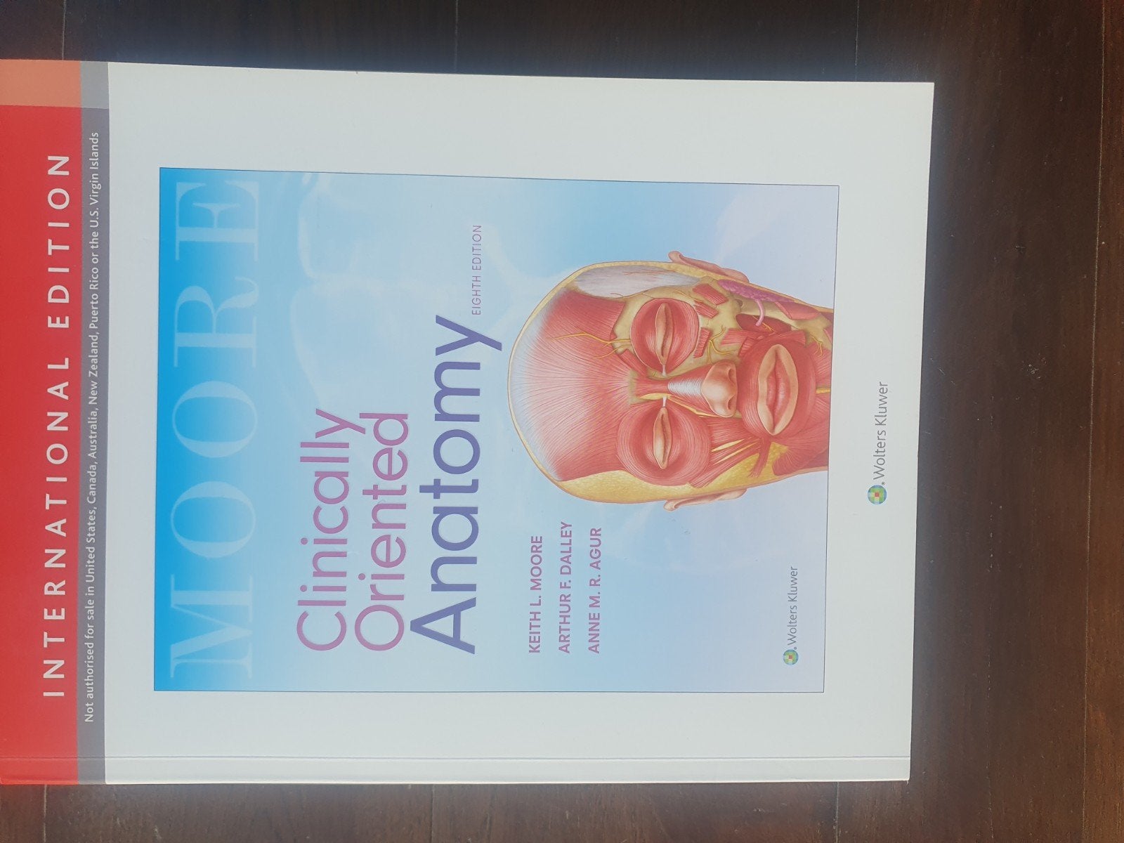 Moore Clinically Oriented Anatomy - Studieboek Geneeskunde, Boeken, Ophalen of Verzenden, Beta, Zo goed als nieuw, WO
