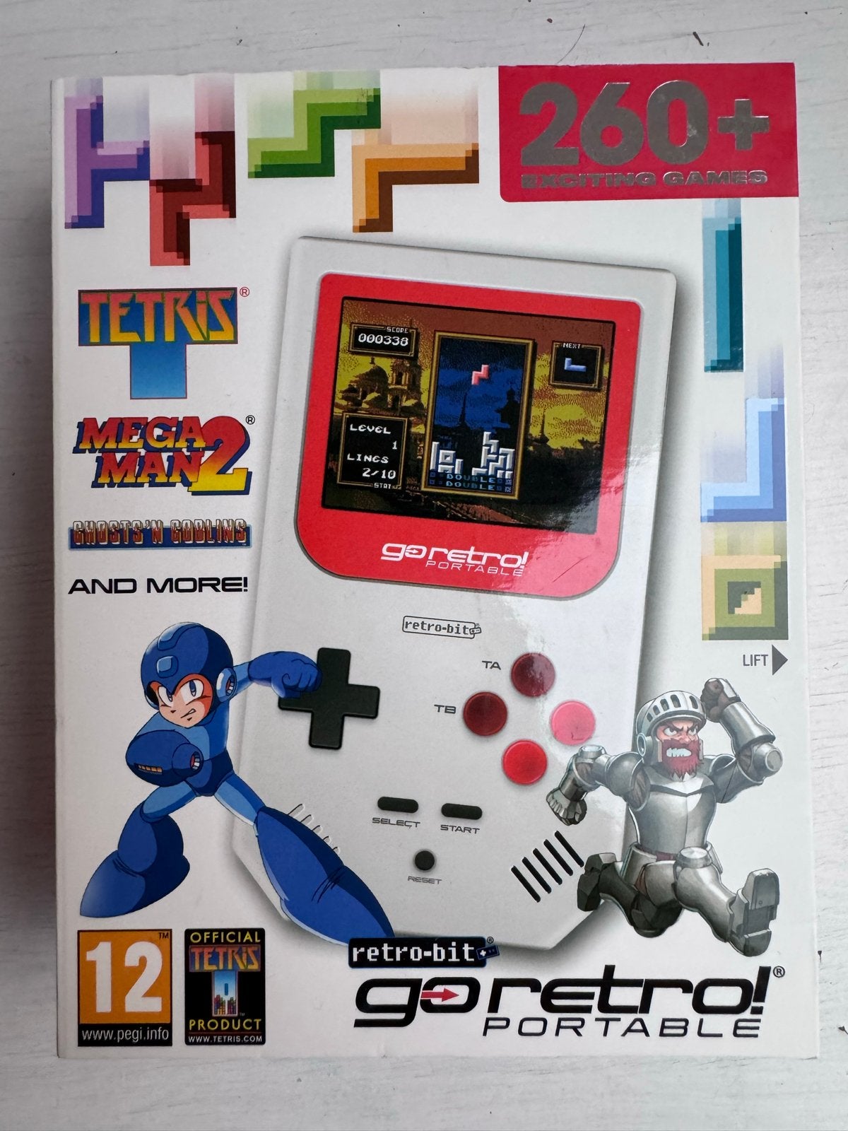 GoRetro! Portable retro-bit handheld console, als nieuw, Ophalen of Verzenden, Overige merken, Nieuw