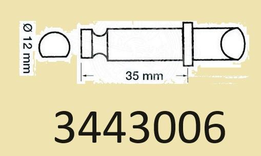 Kunststof roeidollen met RVS pen voor rubberboten. € 11,95, Watersport en Boten, Accessoires en Onderhoud, Ophalen of Verzenden