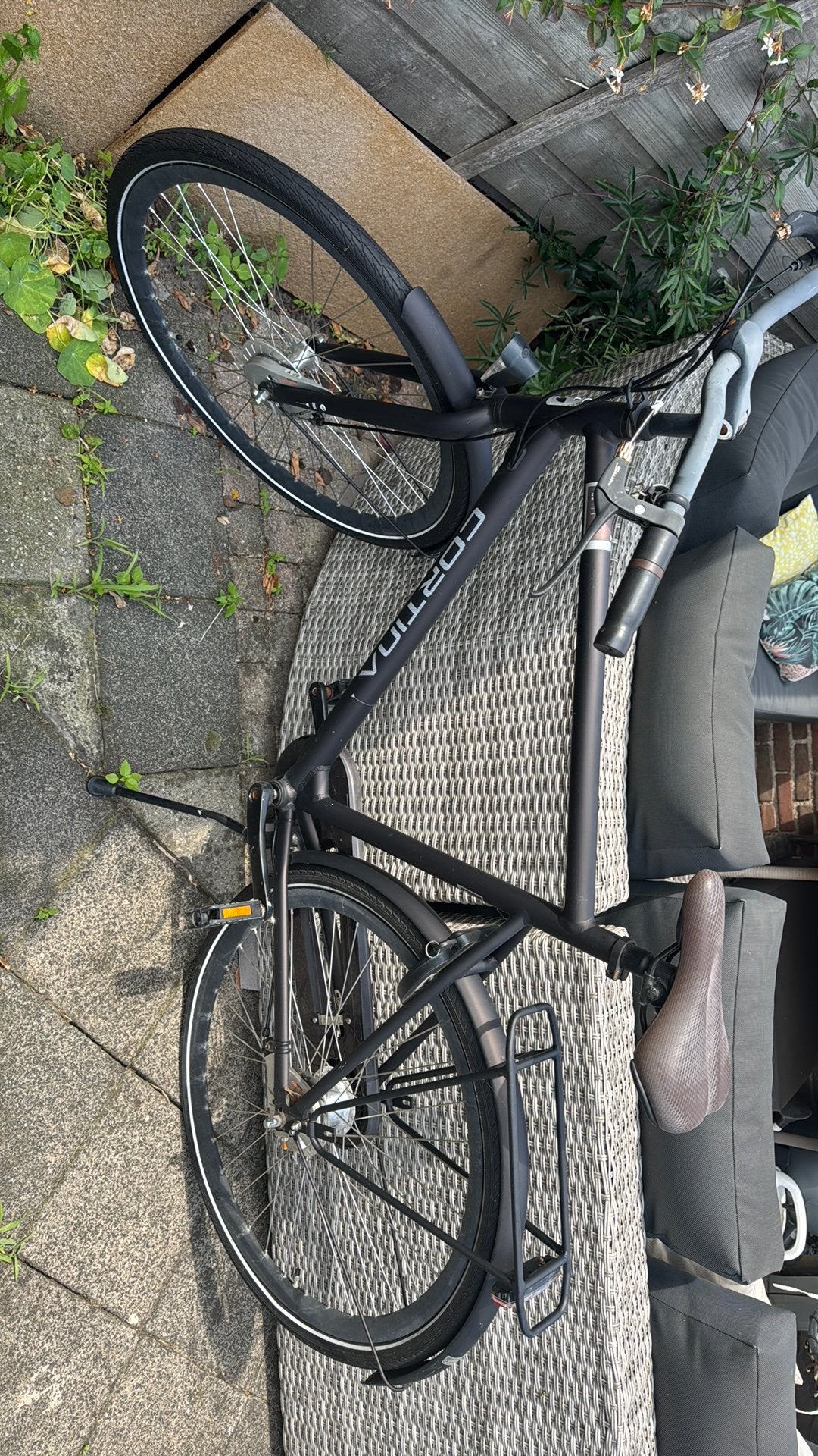 Te koop: cortina herenfiets, Fietsen en Brommers, Fietsen | Heren | Herenfietsen, Ophalen, Zo goed als nieuw, Overige merken, Versnellingen