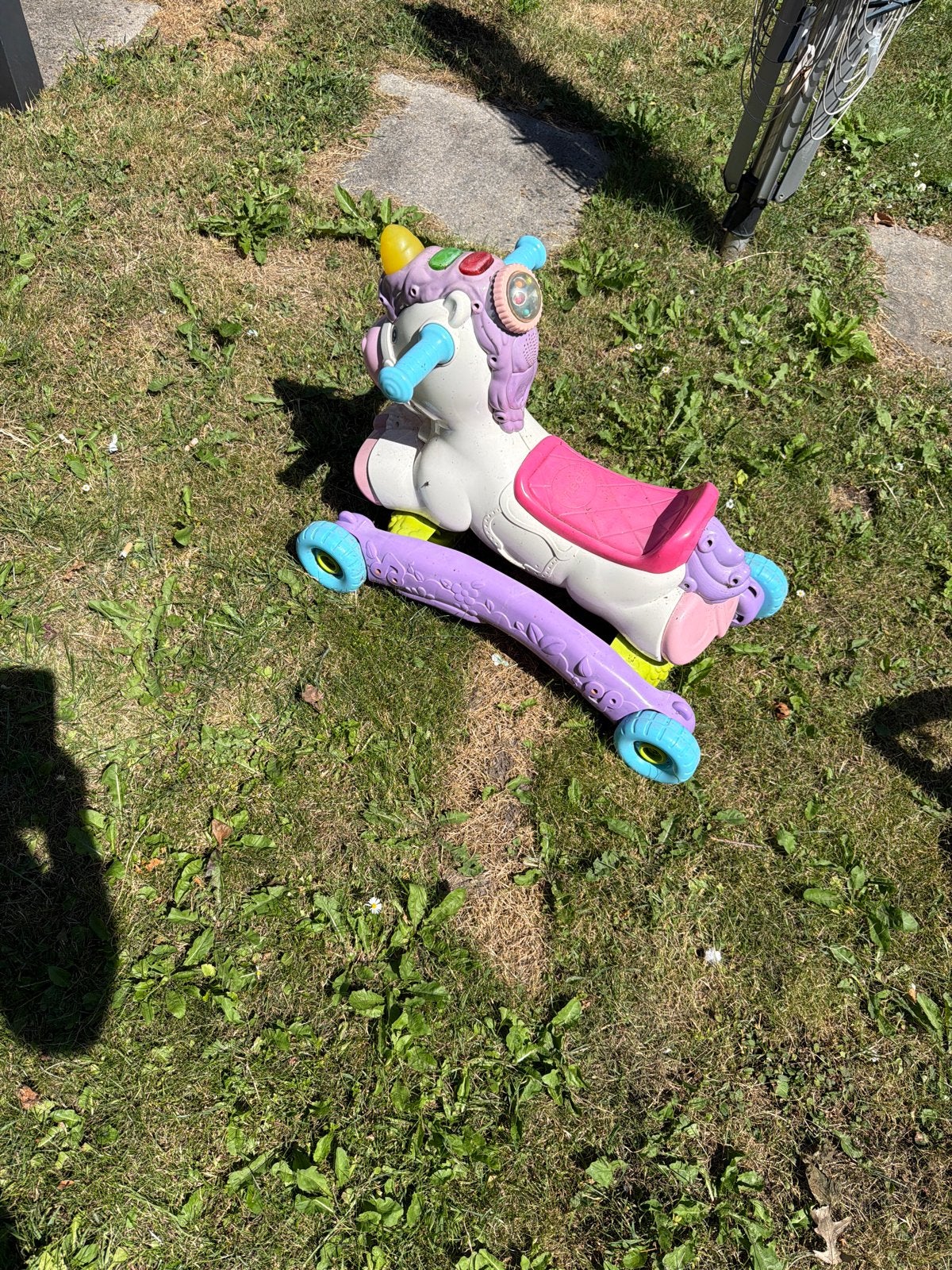Vtech Eenhoorn Loopfiets / Schommelpaard, Ophalen, Gebruikt, 6 maanden tot 2 jaar