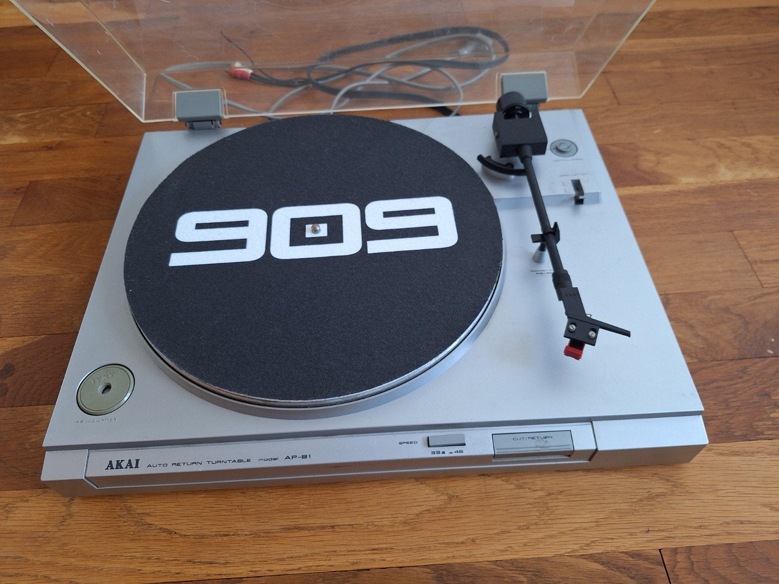 Akai AP-B1 Platenspeler - Vintage Semi-Automaat 1980-1982, Gebruikt, Automatisch, Ophalen of Verzenden, Platenspeler