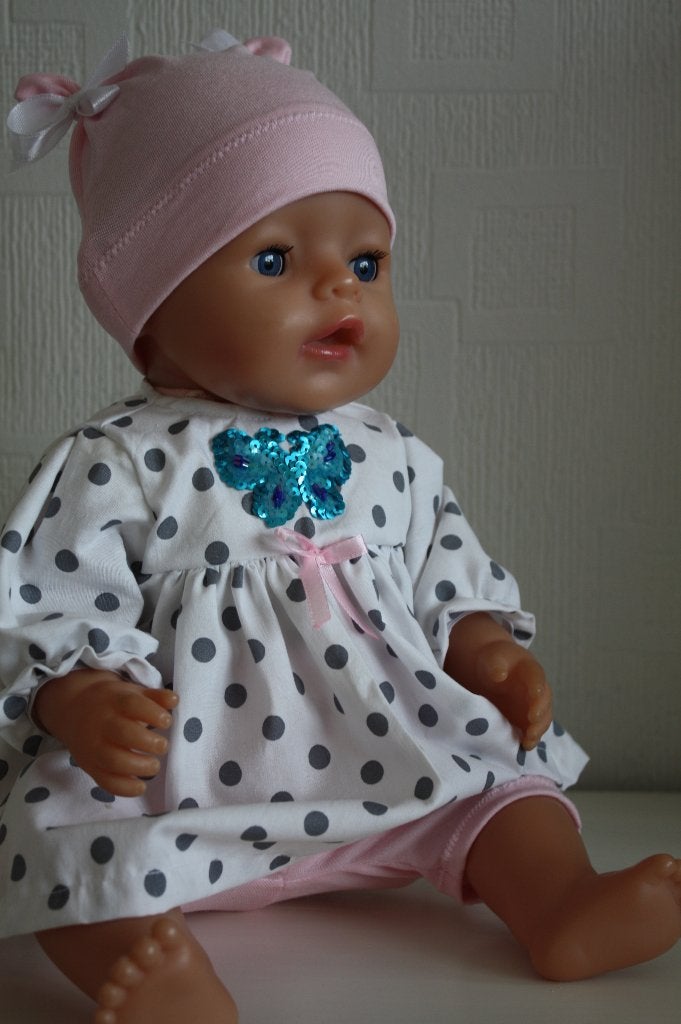 poppenkleertjes past baby born van 43 cm no42, Ophalen of Verzenden, Nieuw, Babypop