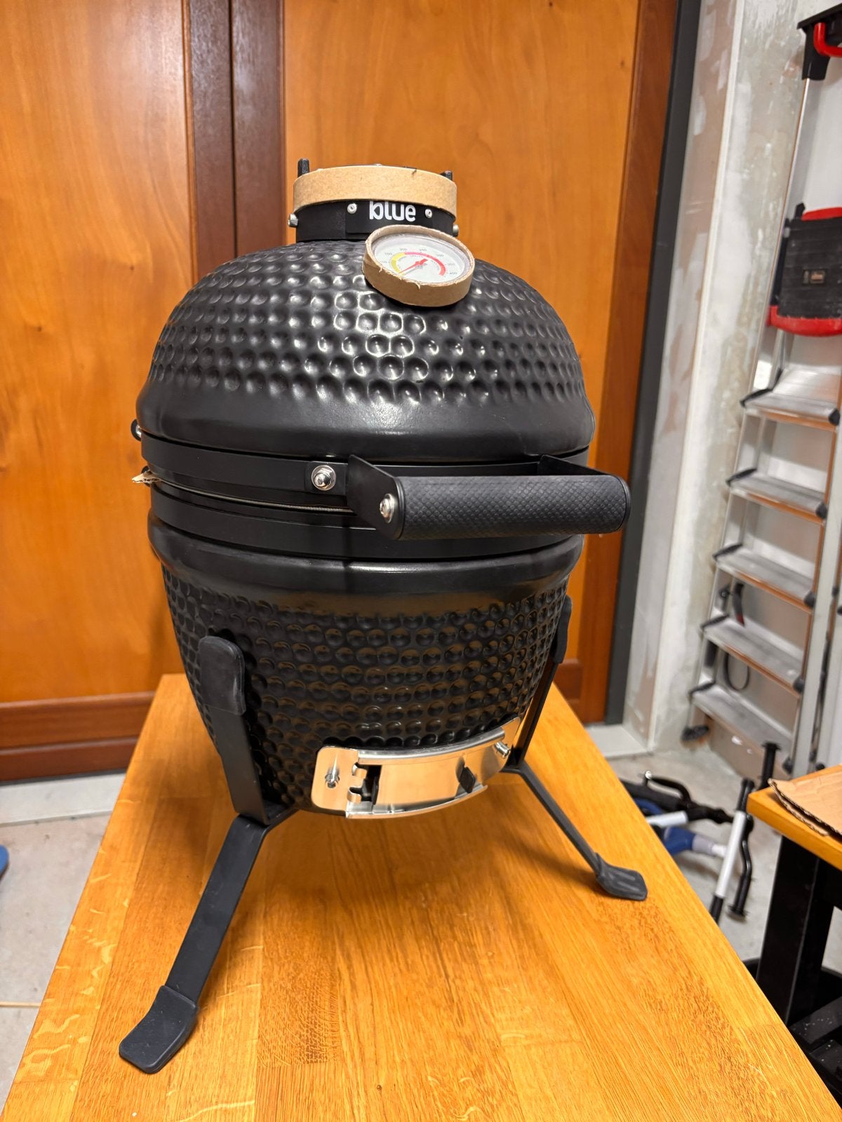 Nieuwe en ongebruikte kamado BBQ met pizzasteen, regenhoes, Ophalen, Nieuw