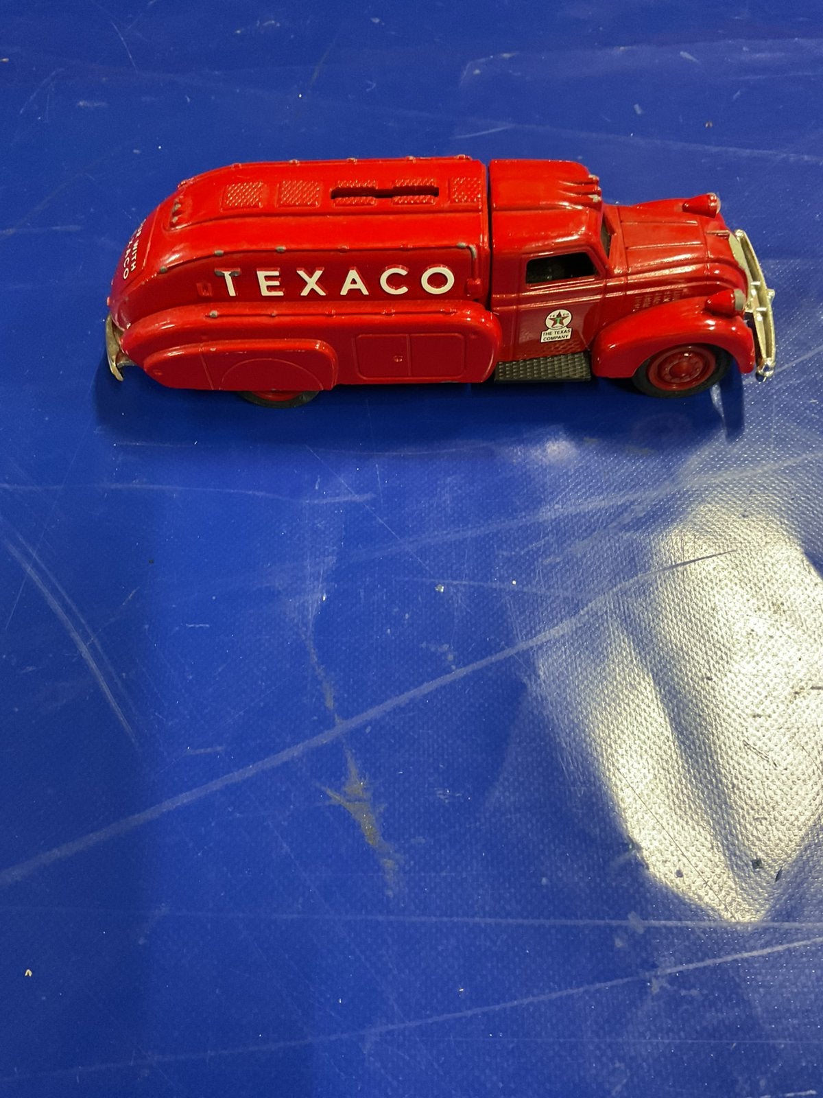 ERTL Texaco truck vintage jaren 50, Ophalen, Gebruikt, Bus of Vrachtwagen, Overige merken