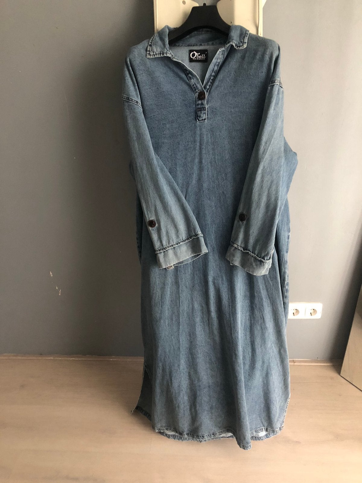 Spijkerjurk maat M/L, Kleding | Dames, Maat 38/40 (M), Blauw, Ophalen of Verzenden, Zo goed als nieuw