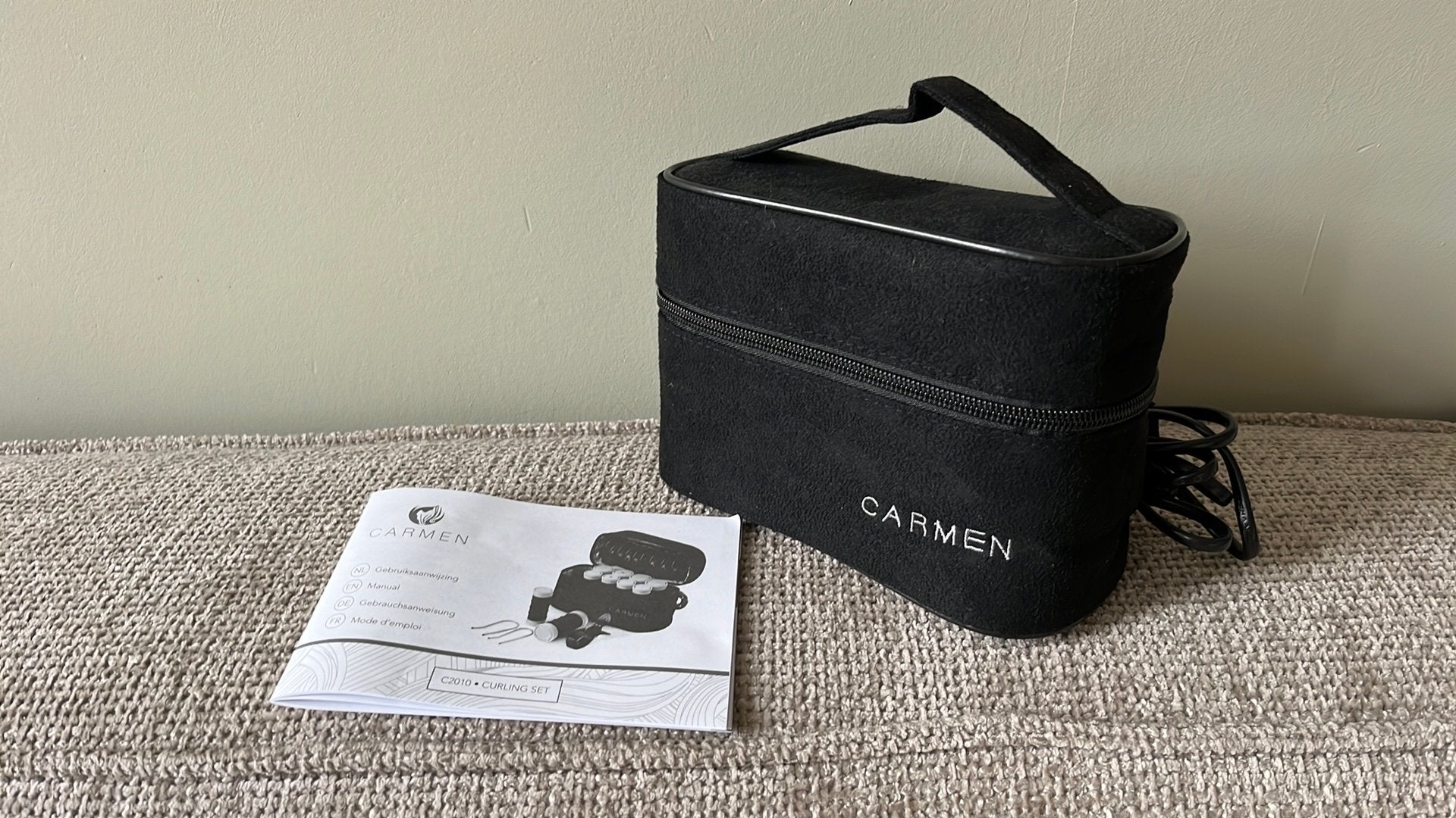 Carmen warmte krul set, Ophalen, Zo goed als nieuw, Krultang of Stijltang