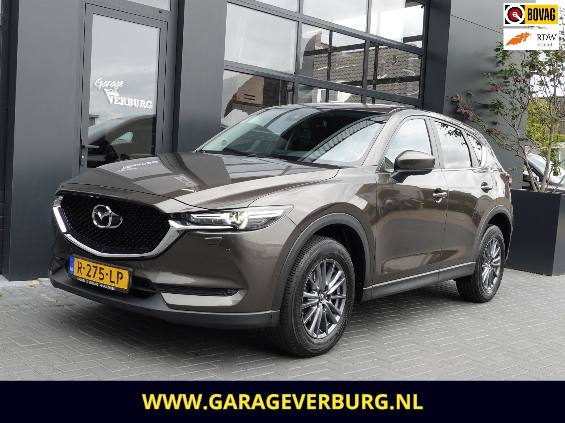 Mazda CX-5 2.0 SkyActiv-G 165 TS+ (Navi,Cruise,Stoel+Stuurve, Auto's, Voorwielaandrijving, 1998 cc, Stof, 4 cilinders