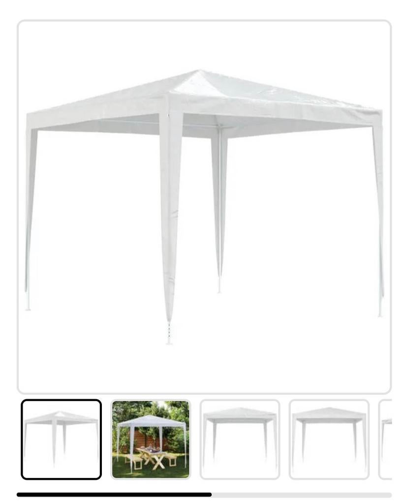 Fijne partytent 3m, Tuin en Terras, Partytenten, Ophalen of Verzenden, Zo goed als nieuw, Minder dan 5 meter