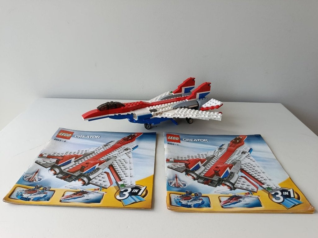 Lego Creator 4953 3-in-1 Straaljager | Compleet, Kinderen en Baby's, Speelgoed | Duplo en Lego, Lego, Ophalen of Verzenden, Zo goed als nieuw