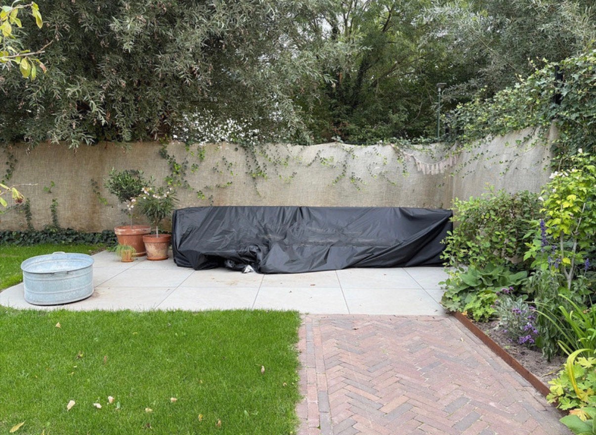 XXL Hoes loungeset 350 x 260 x 90 cm., Ophalen of Verzenden, Zo goed als nieuw